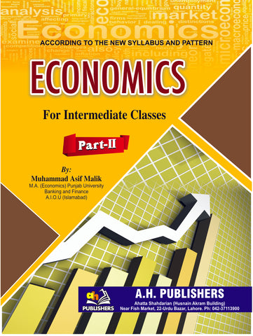 Economics for Intermediate Classes Part-II