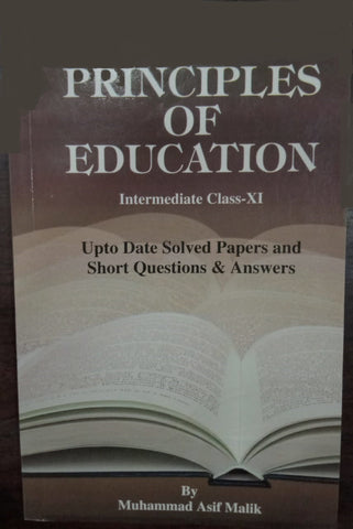 Principles of Education Intermediate Class-XI